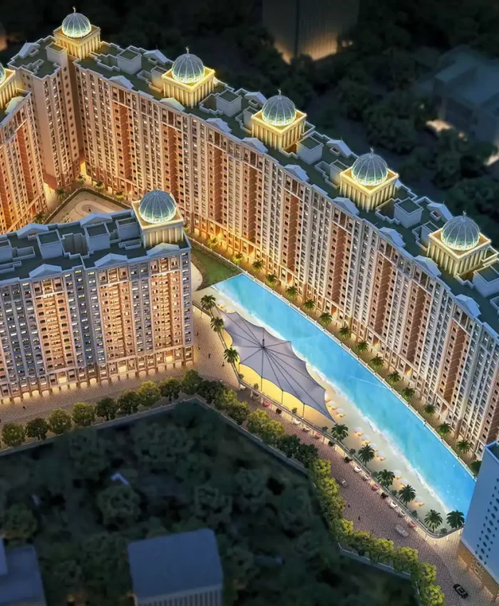 ARIHANT AARADHYA KALYAN Bird Eye View of Building